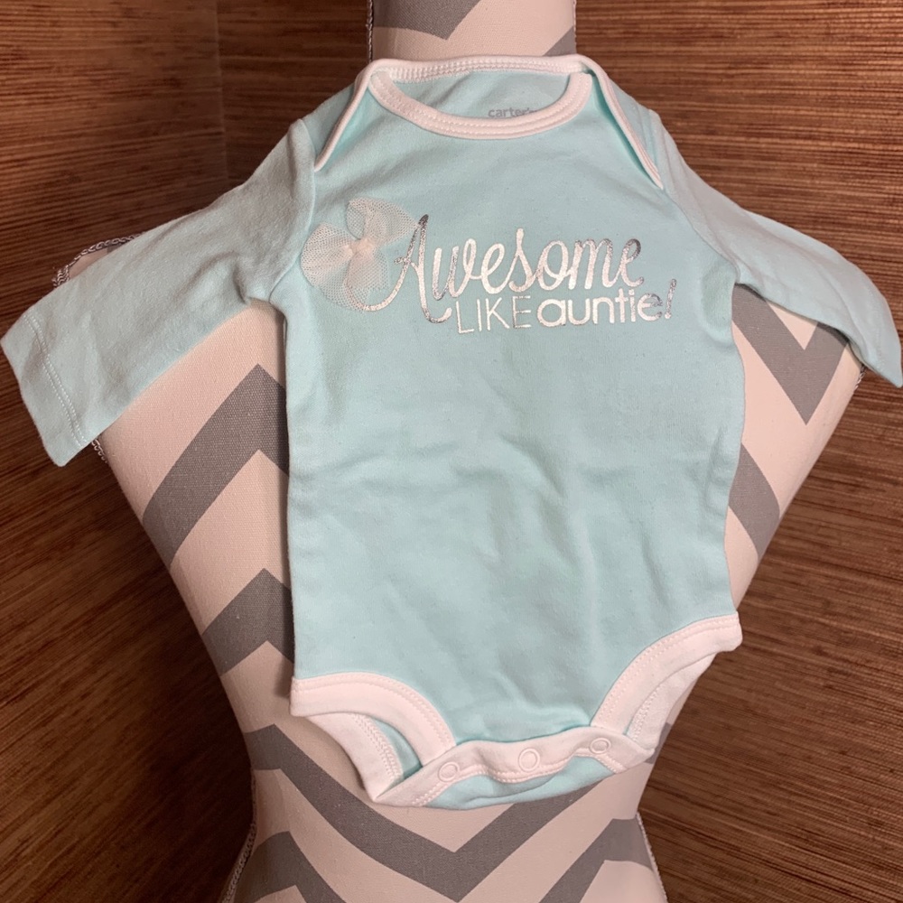 Awesome like auntie NB onesie